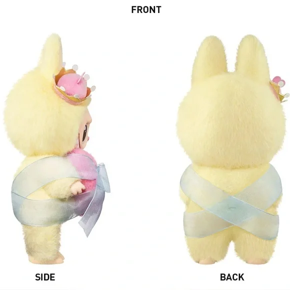 NEW in Box Labubu 💖💛 Let's Checkmate limited edition plush